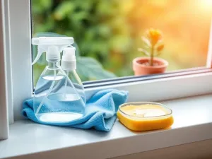 Czym myć ramy okien plastikowych?