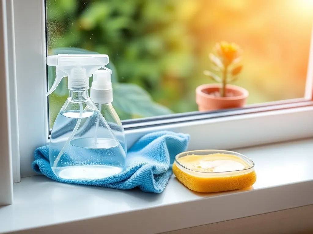 Czym myć ramy okien plastikowych?