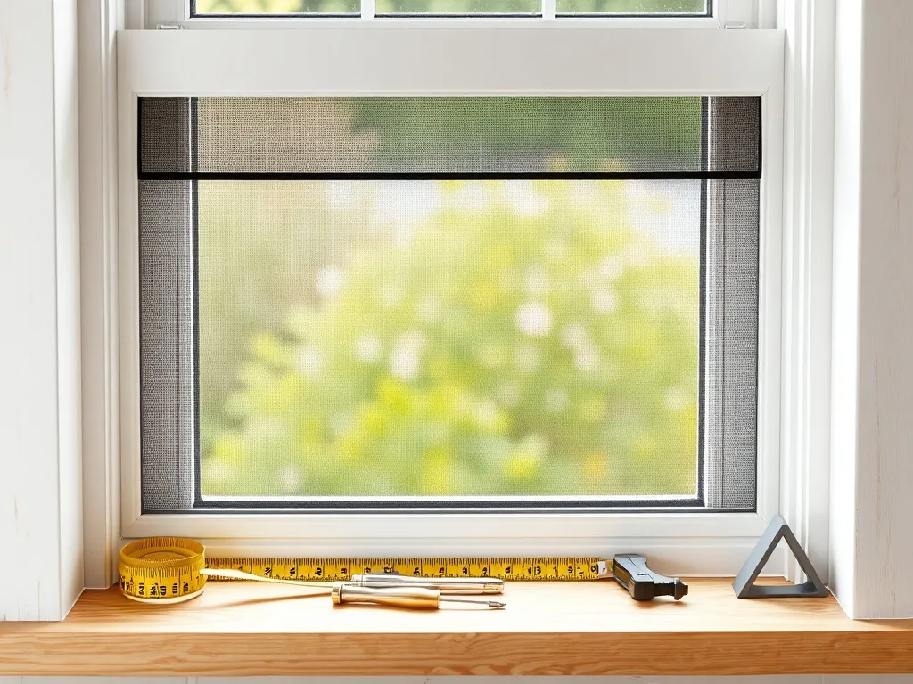 Jak zmierzyć okno do moskitiery ramkowej?