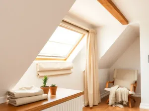 Jak zasłonić skośne okna?