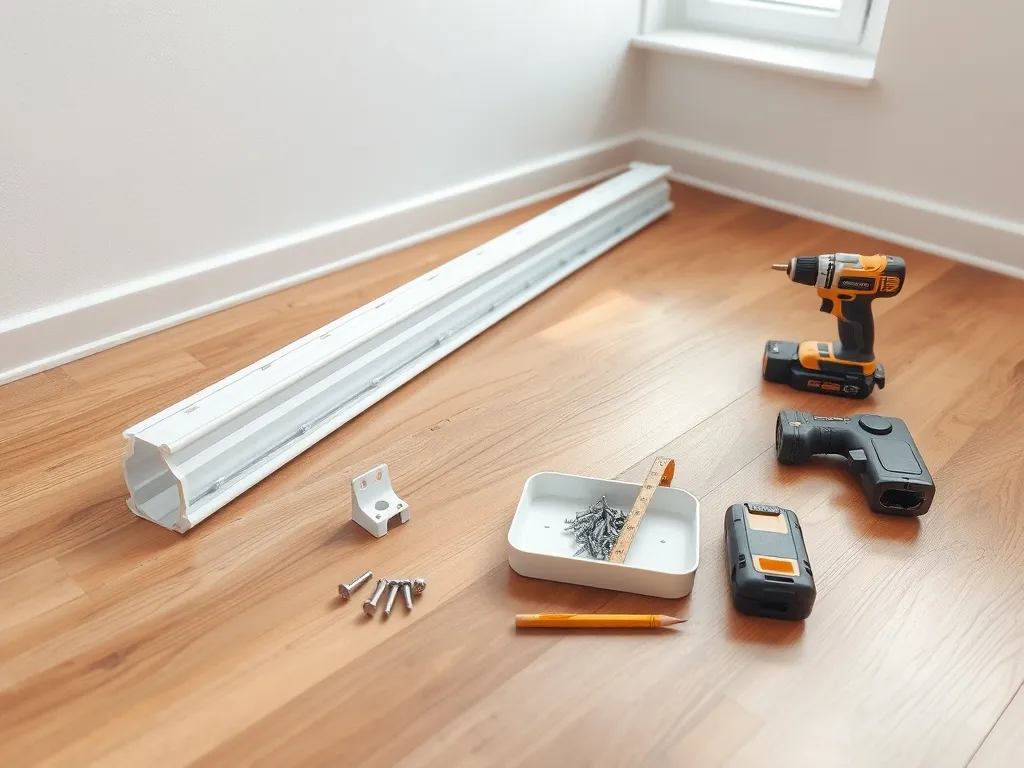 Jak zamontować karnisz sufitowy krok po kroku?