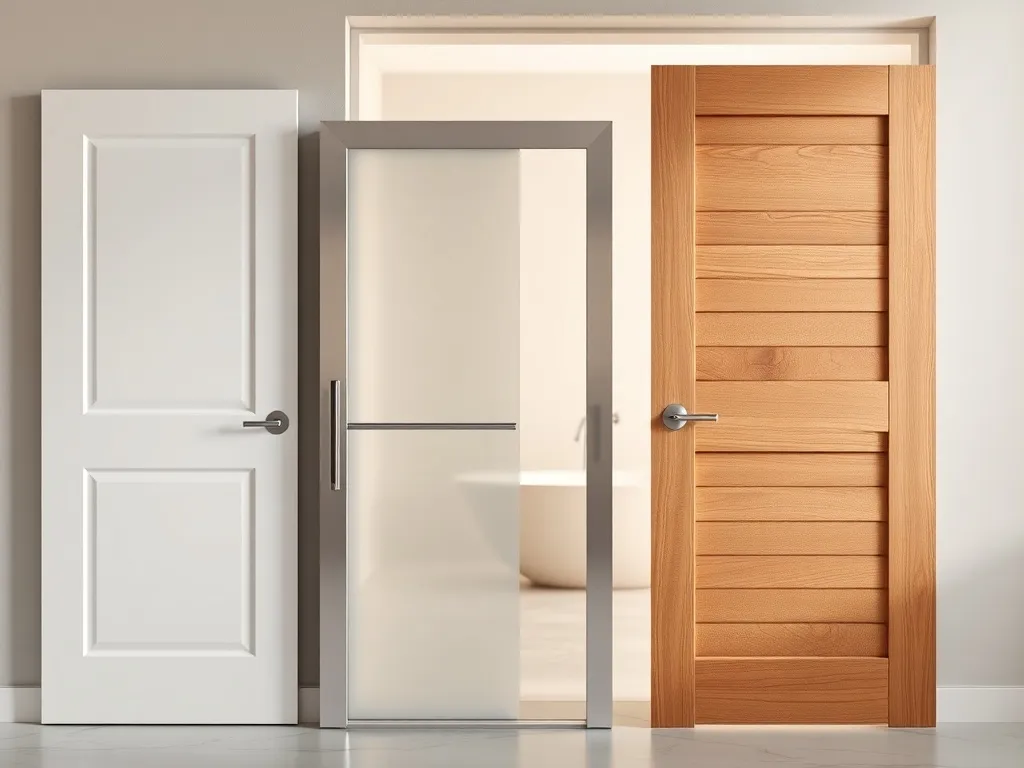 Jakie drzwi do łazienki wybrać?