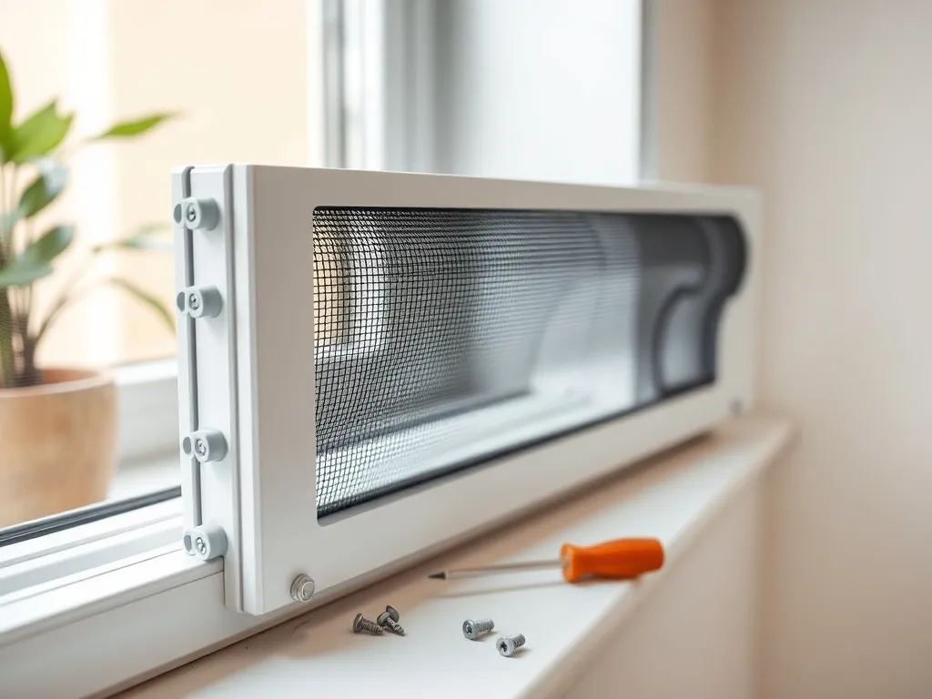 Jak zamontować moskitierę na okno?