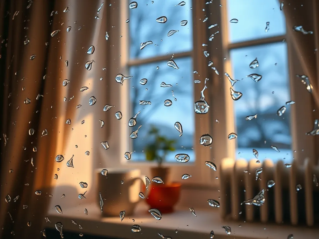 Dlaczego okna parują od wewnątrz?