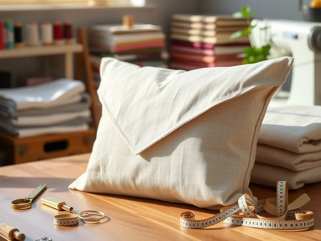 Jak uszyć poszewkę na poduszkę z zakładką?