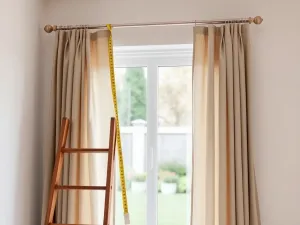 Jak wysoko powiesić karnisz nad oknem?