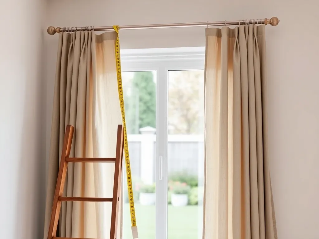 Jak wysoko powiesić karnisz nad oknem?