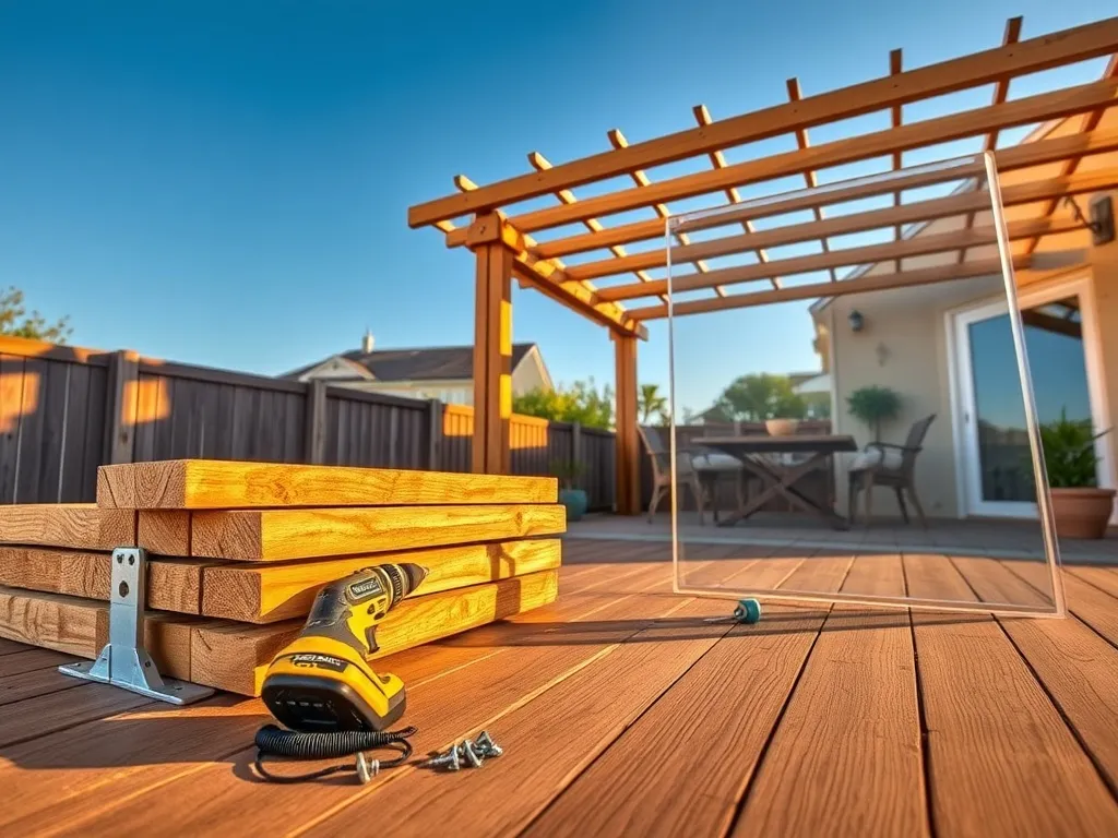 Jak zrobić zadaszenie tarasu? Krok po kroku