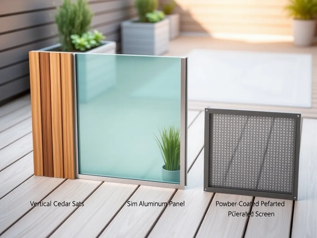 Czym zabudować boki tarasu?