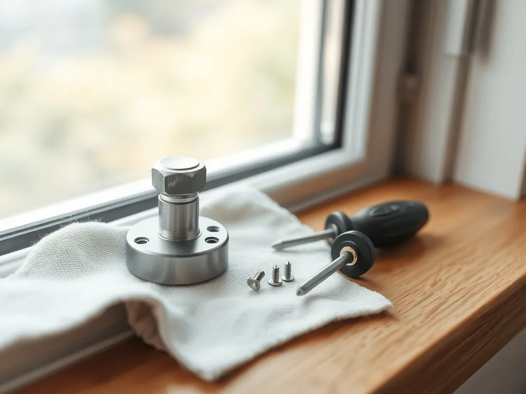 Jak wymienić klamkę w oknie?