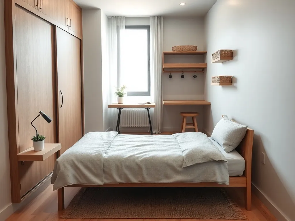 Wąska sypialnia jak urządzić, by była funkcjonalna?