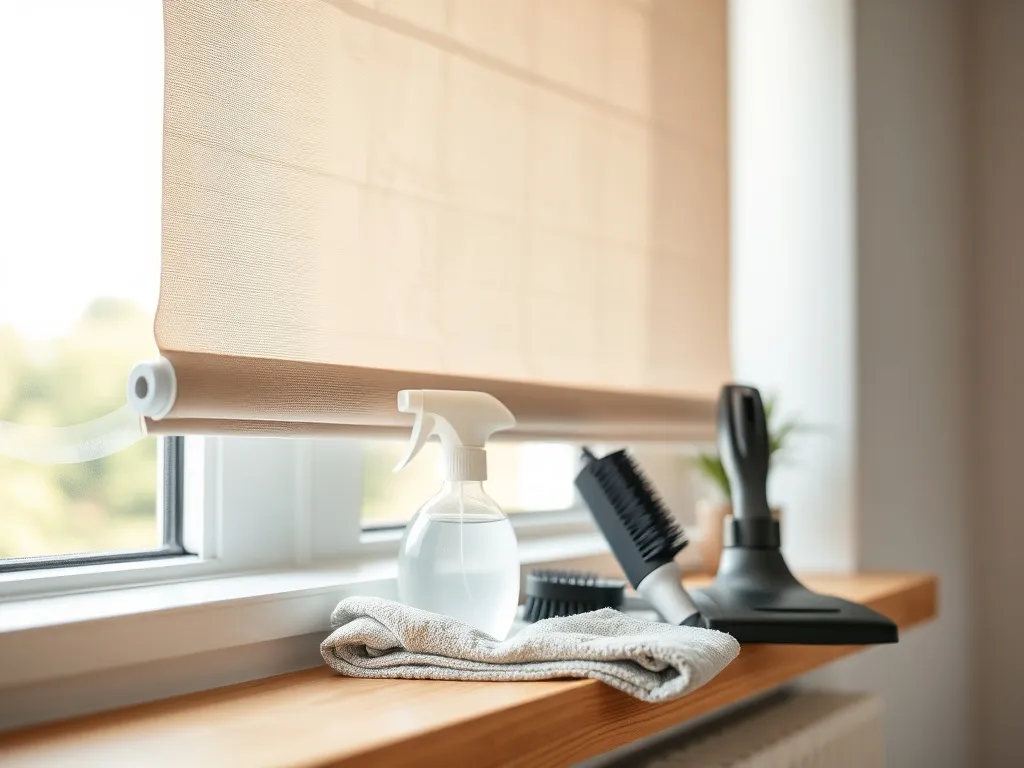 Jak wyczyścić rolety zwijane szybko i skutecznie?