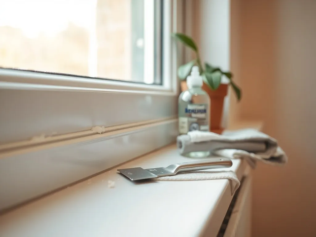 Czym usunąć piankę montażową z okna PCV?