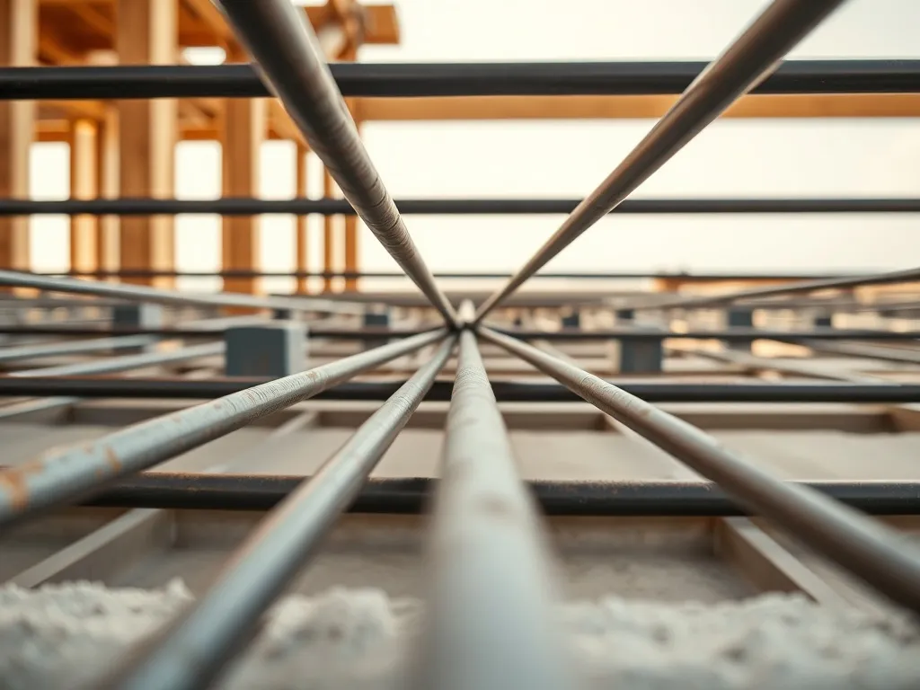 Zbrojenie stropu: co ile pręty?