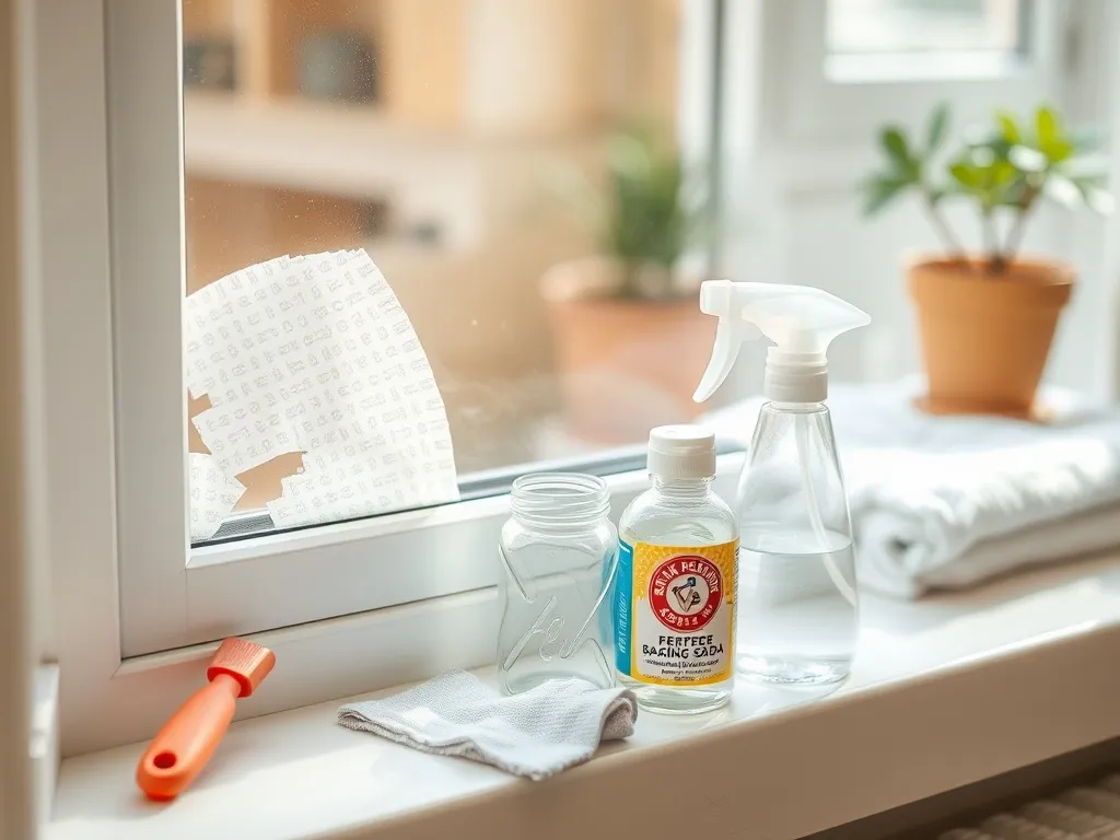 Jak usunąć zaschniętą taśmę z okna? Skuteczne domowe sposoby
