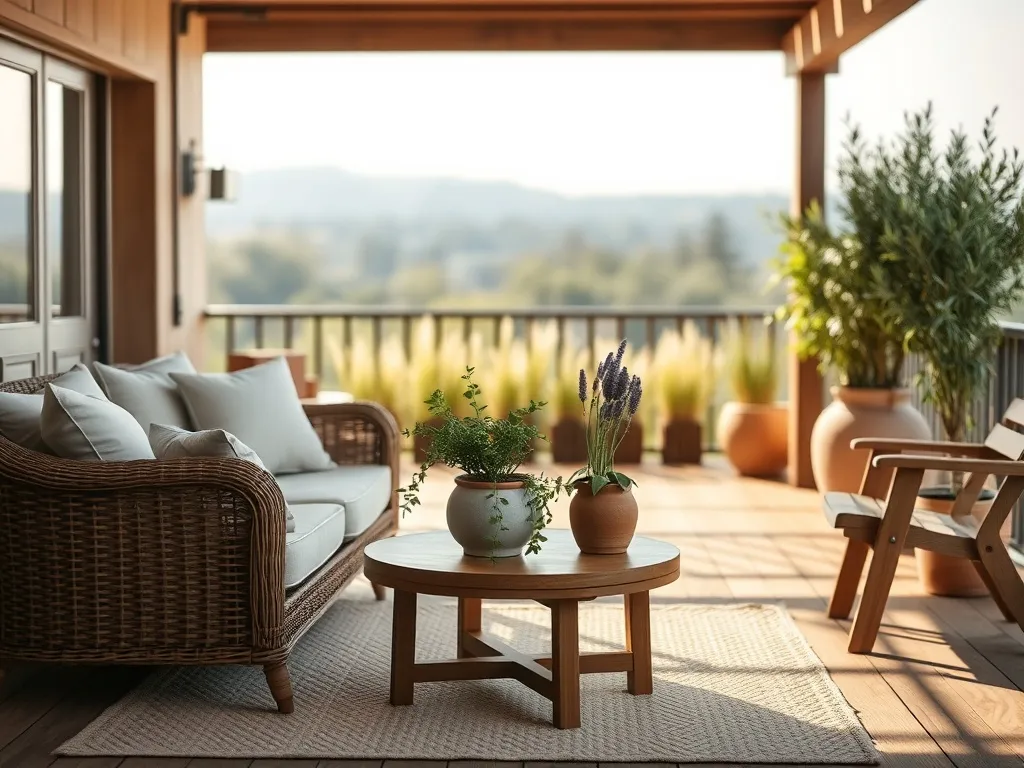 Co na taras niezadaszony? Pomysły na meble i rośliny